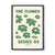 Flower Series 3 - Moss Green - We Sell Prints