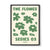 Flower Series 3 - Moss Green - We Sell Prints