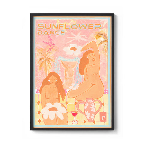 Sunflower Dance - We Sell Prints
