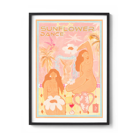Sunflower Dance - We Sell Prints