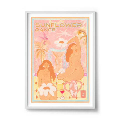 Sunflower Dance - We Sell Prints