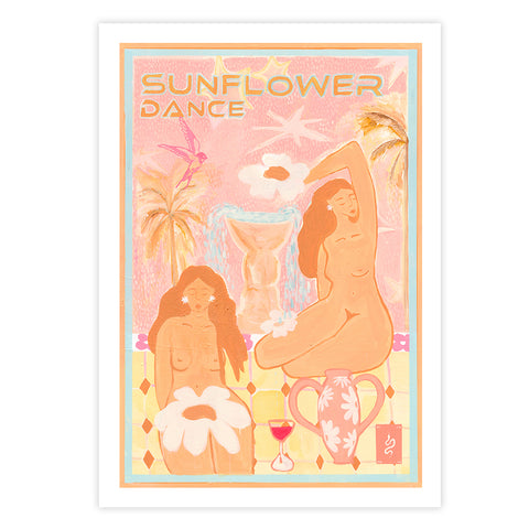 Sunflower Dance - We Sell Prints