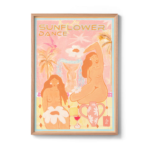 Sunflower Dance - We Sell Prints