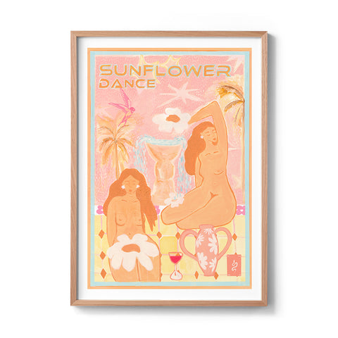 Sunflower Dance - We Sell Prints