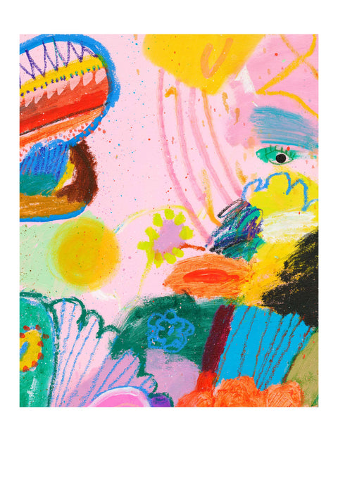 Face Flower Limited Edition Print