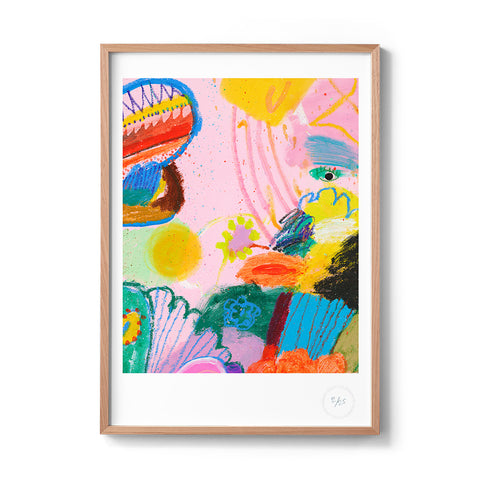 Face Flower Limited Edition Print