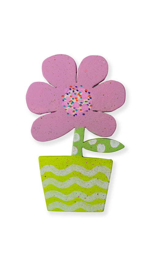 Flower Pot Wooden Cut, 2025