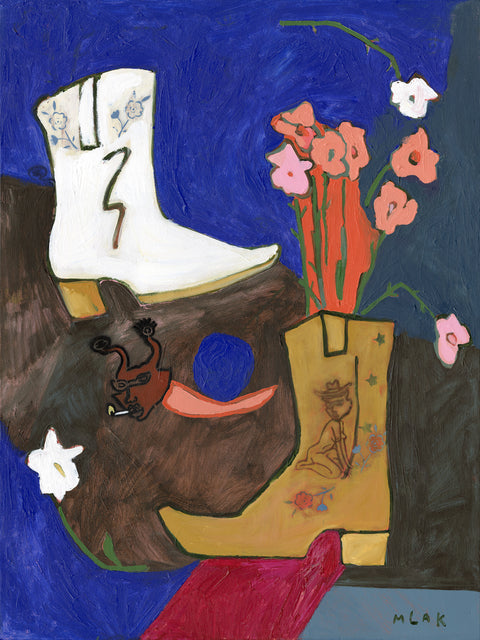 Bootful Flowers - Limited Edition Print