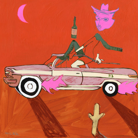 Ride Me Into The Sunset - Limited Edition Print