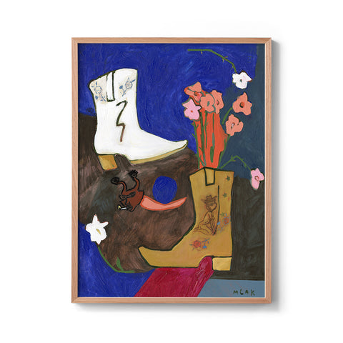 Bootful Flowers - Limited Edition Print