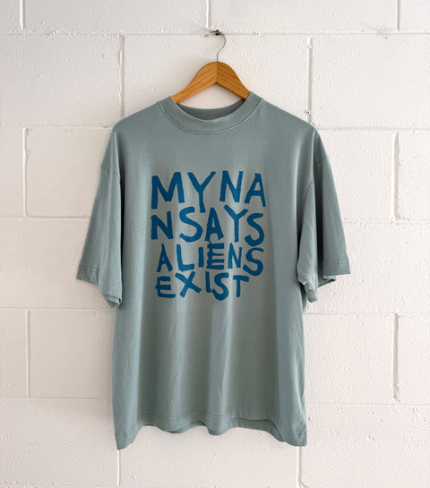 MLAK / Summer and Storm Collab Tee - My Nan Says Aliens Exist