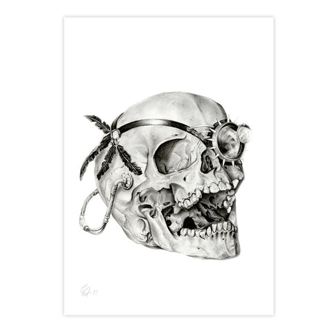 Steampunk Skull - We Sell Prints