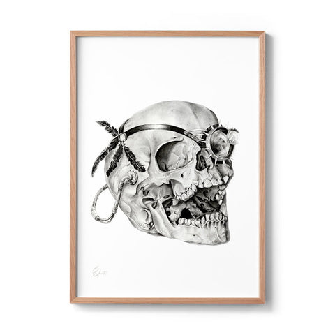 Steampunk Skull - We Sell Prints