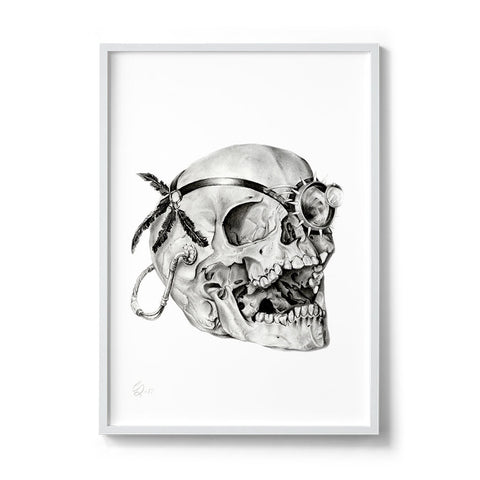 Steampunk Skull - We Sell Prints