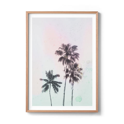 Water Colour Palm Trees - We Sell Prints